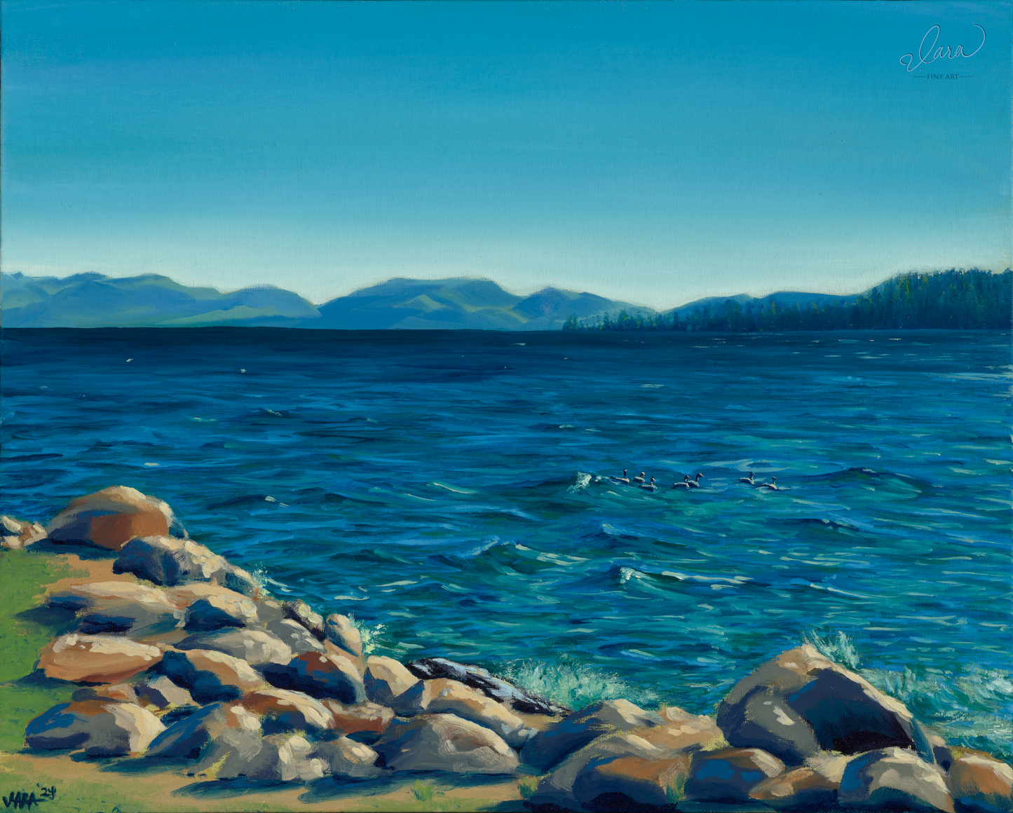 Burnt Cedar Beach, Lake Tahoe CA 2024