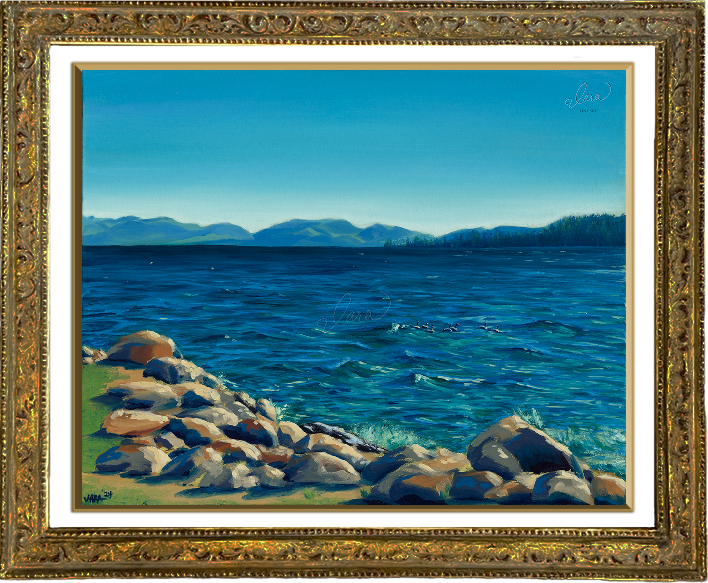 Burnt Cedar Beach, Lake Tahoe CA 2024