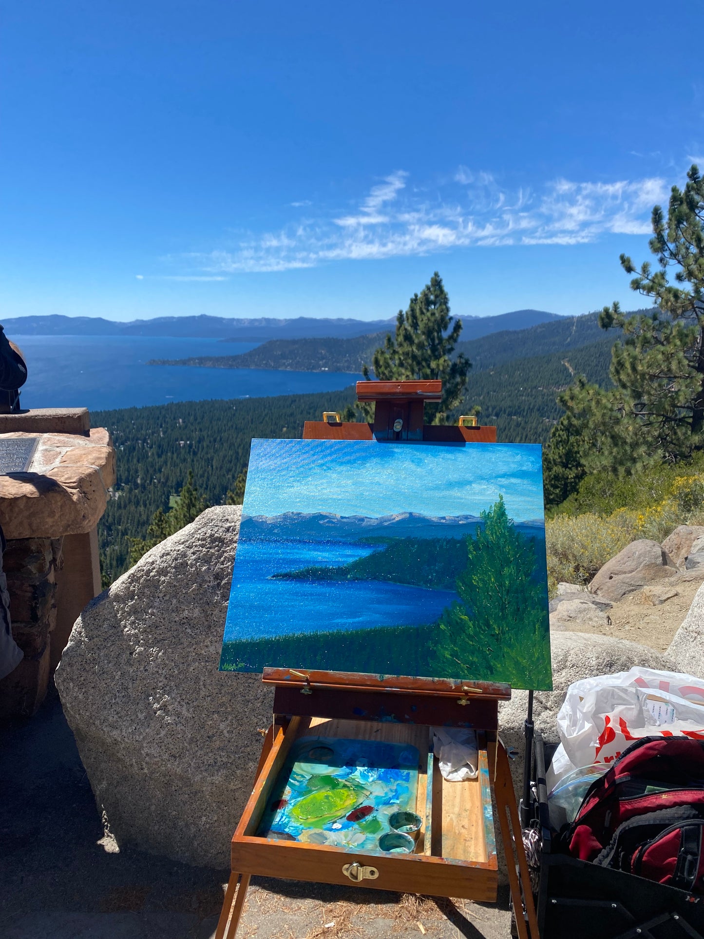Scenic Overlook, Lake Tahoe CA 2024