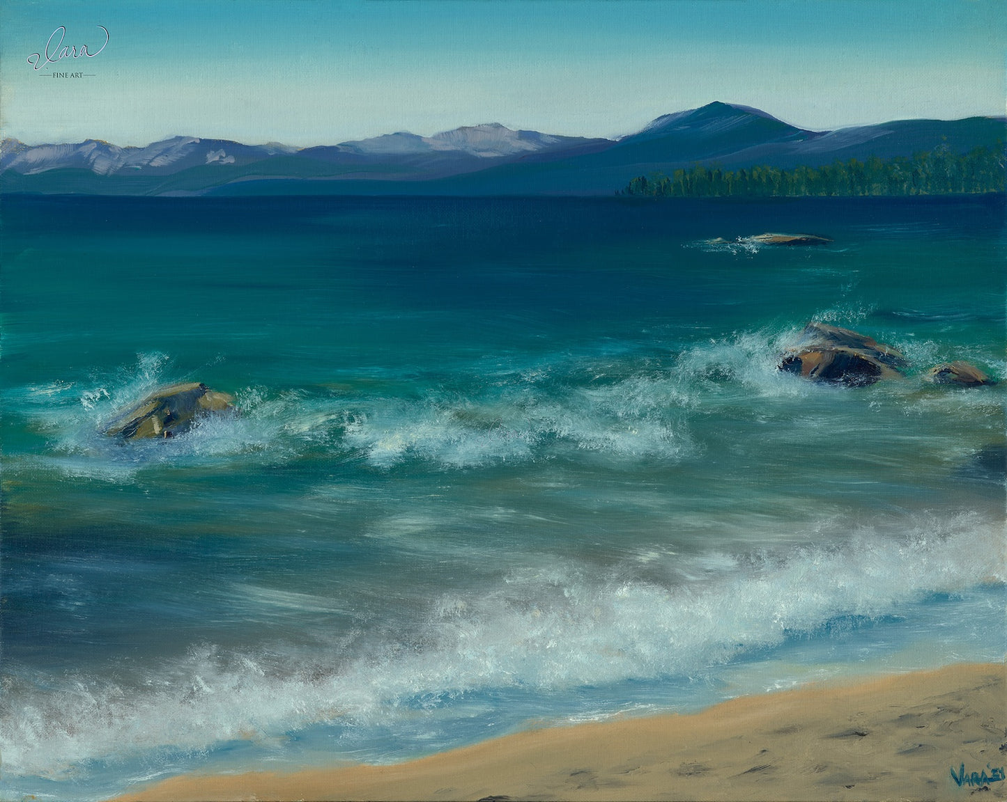 Hidden Beach, Lake Tahoe CA 2024