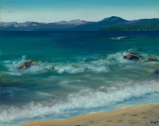 Hidden Beach, Lake Tahoe CA 2024