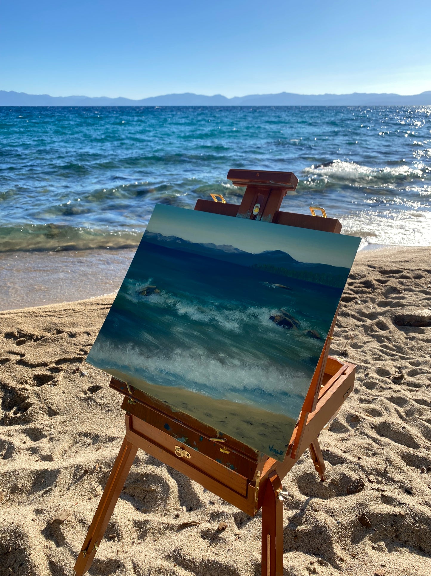 Hidden Beach, Lake Tahoe CA 2024